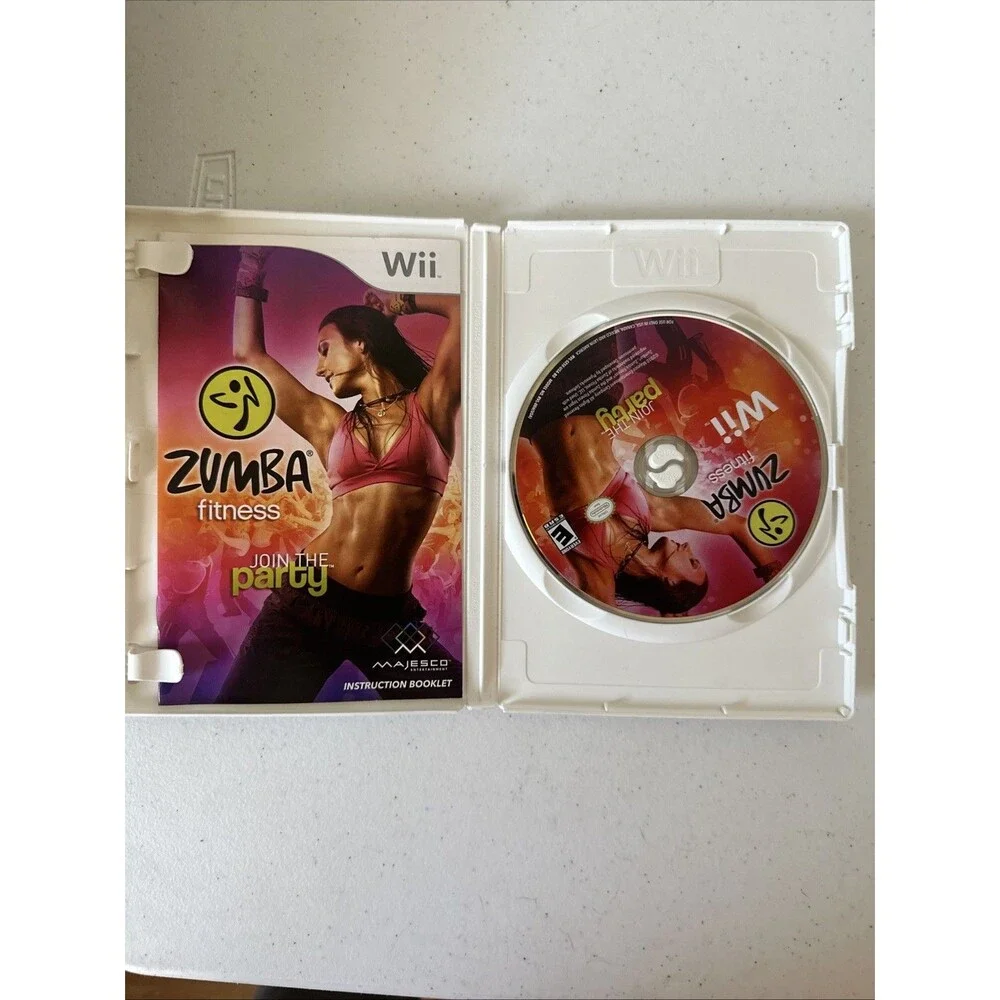 Zumba Fitness Nintendo Wii Game Disc Only          m